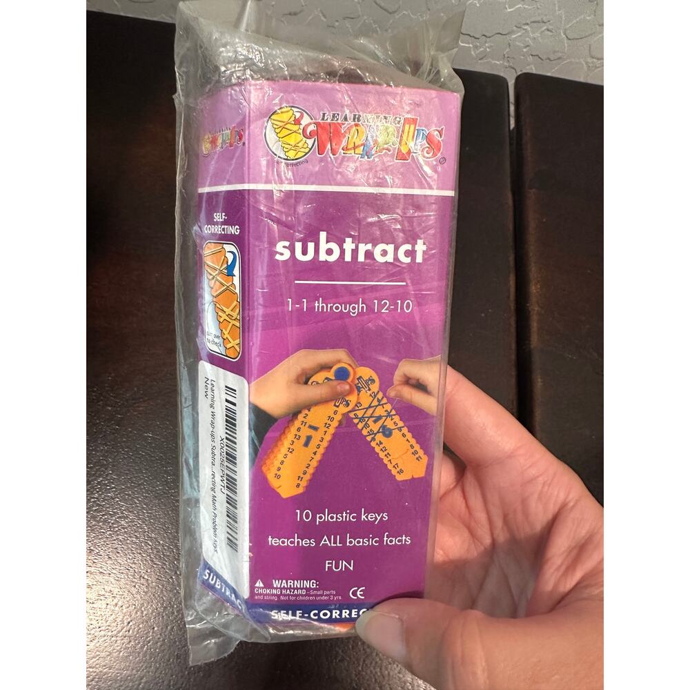 Learning Wrap Ups Multiplication Subtraction Math Keys Bundle Homeschool 2 Pack - Picture 3 of 4